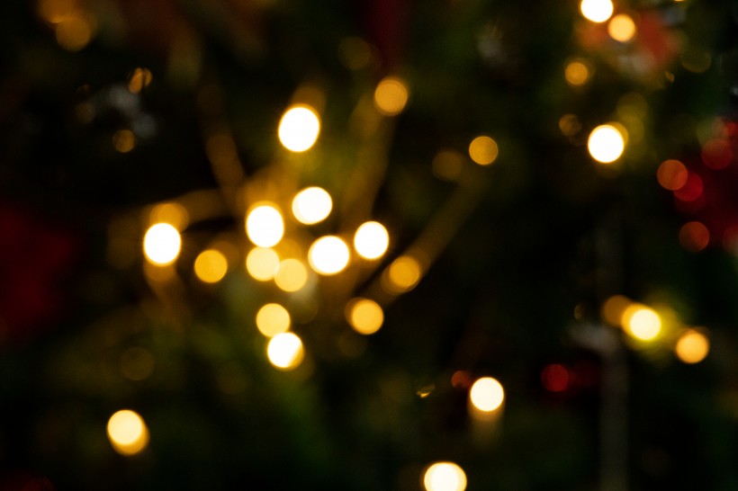 点点光圈背景图片