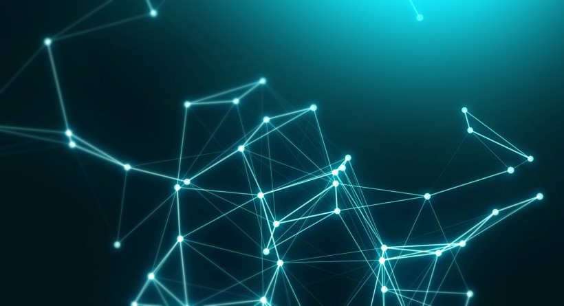 炫丽的科技粒子素材图片大全