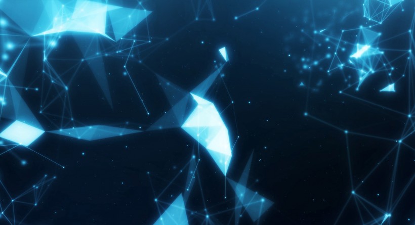 炫丽的科技粒子素材图片大全