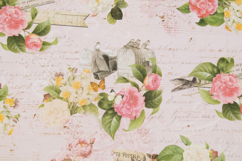 好看的小碎花背景图片