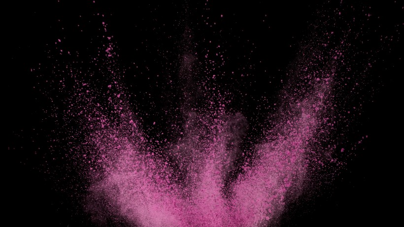 玫紫色粉末素材背景图片大全