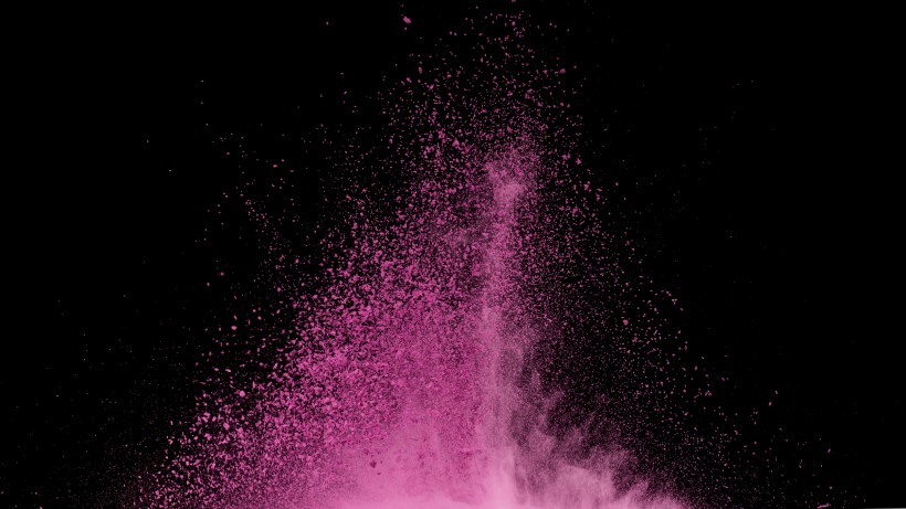 玫紫色粉末素材背景图片大全