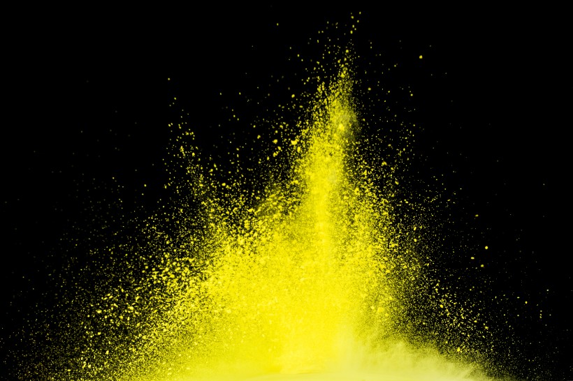 黄色粉末背景图片大全