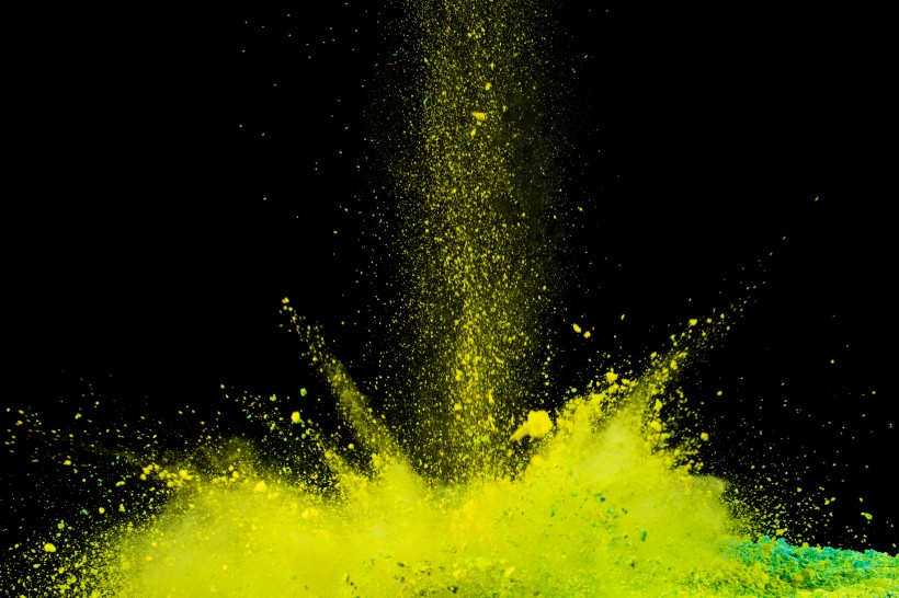 黄色粉末背景图片大全