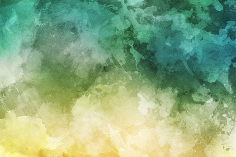 五颜六色的水彩背景图片
