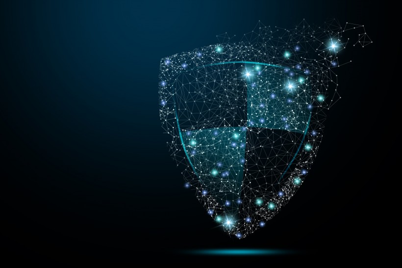 数据安全盾牌图片