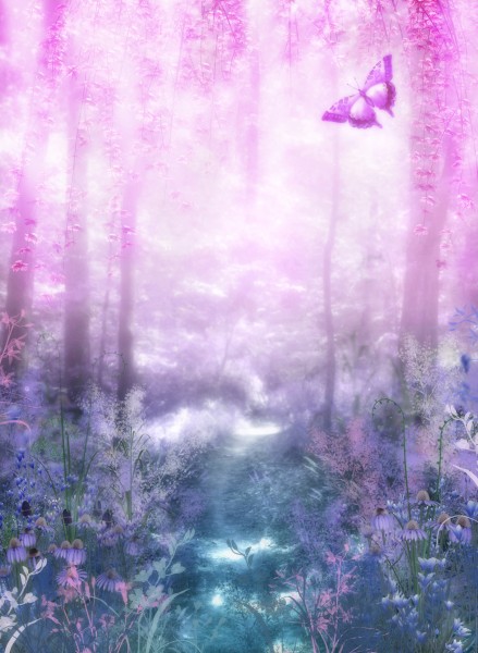 梦幻童话背景素材图片