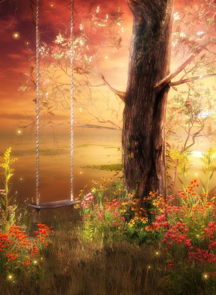 童话梦幻背景素材图片