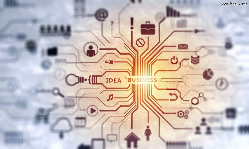 科技电子芯片背景图片大全