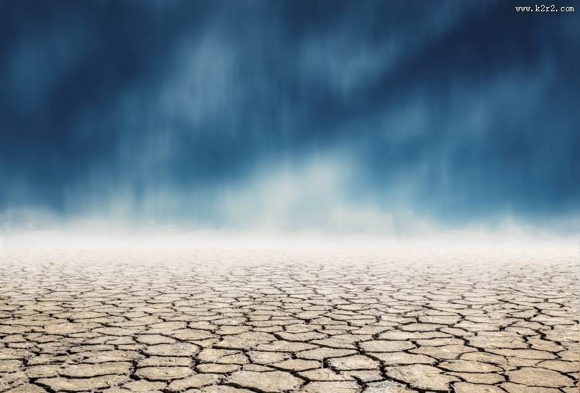 干旱土地创意图片