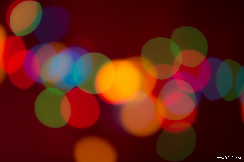 光点虚化背景图片