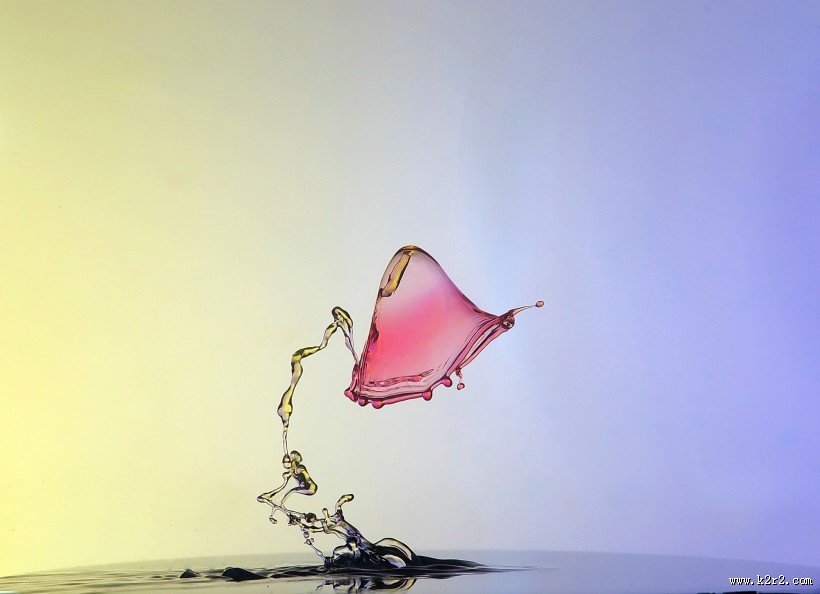 飞溅的水滴图片