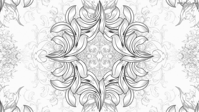 素色花纹背景图片大全