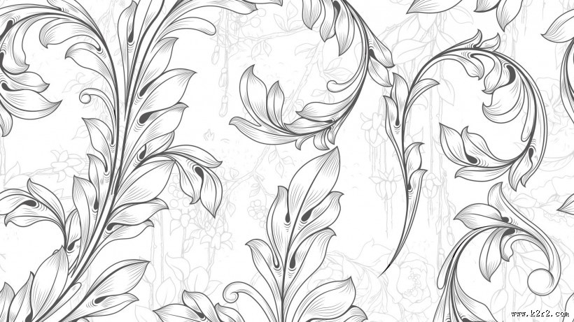 素色花纹背景图片大全