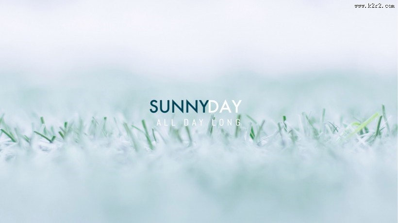日系小清新晴天系列背景图片
