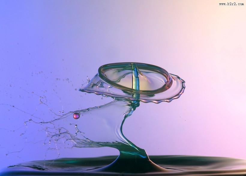 四处飞溅的水花背景图片