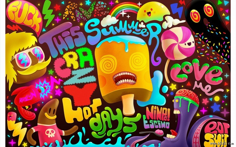 五颜六色创意背景图片