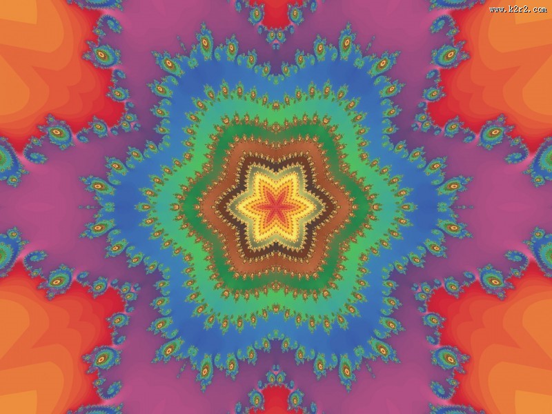 怪异的花纹背景图片大全