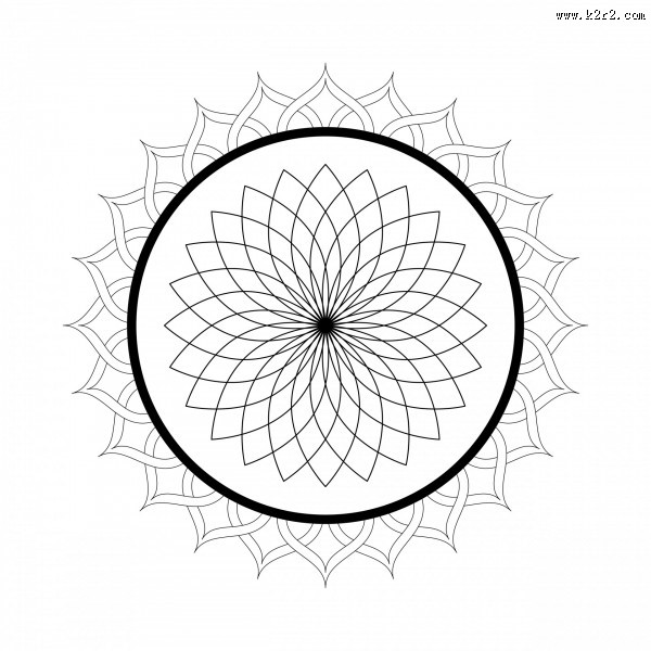 怪异的花纹背景图片大全