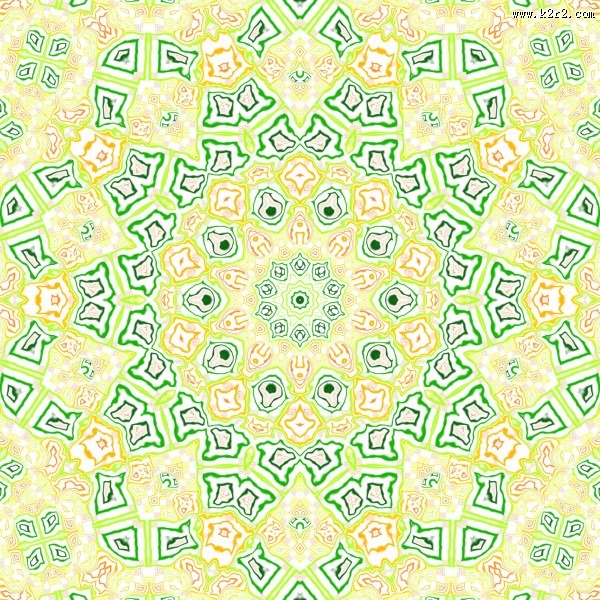 万花筒花纹背景图片