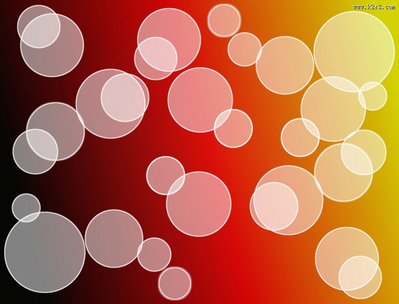 闪亮的光圈背景图片