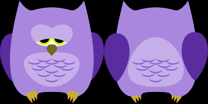 卡通猫头鹰素材图片