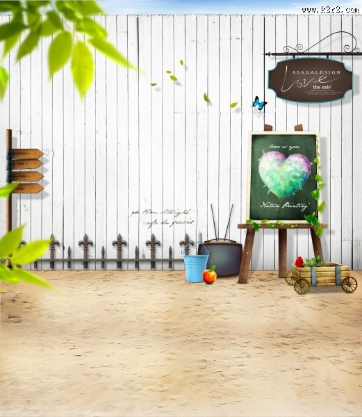 影楼婚纱照背景高清大图（三）