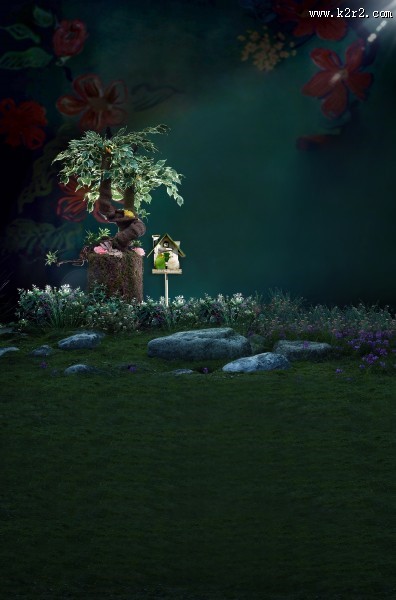 影楼婚纱照背景高清大图（四）