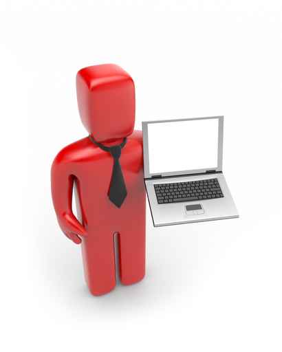 3D小人与笔记本系列3(500px左右小图)图片