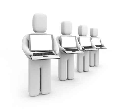 3D小人与笔记本系列3(500px左右小图)图片