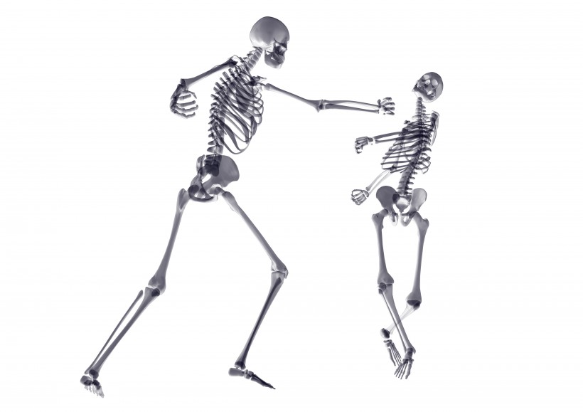 人体骨架运动系列高清图片