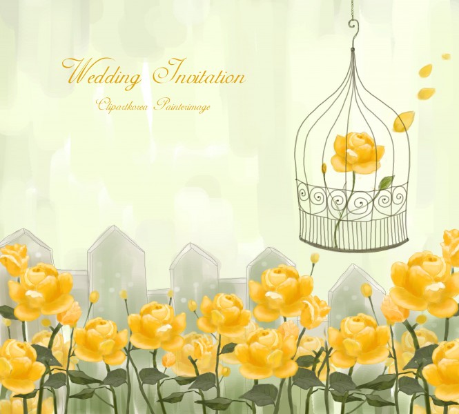 杂志风景插画图片