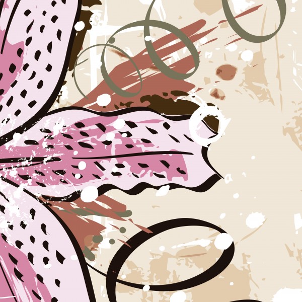 百合花三联挂画图片大全