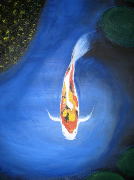 动物无框油画图片