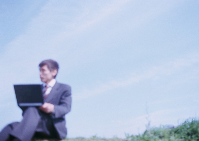 商业人物背景图片