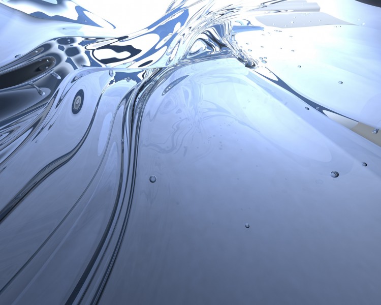 流动的液体图片