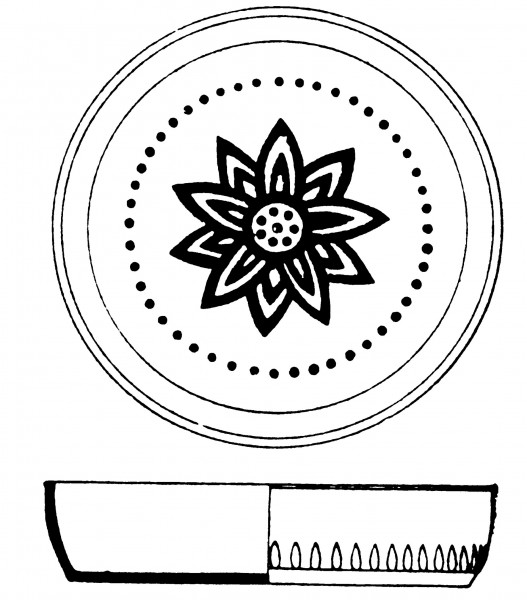 两宋时期盘子花纹图片大全