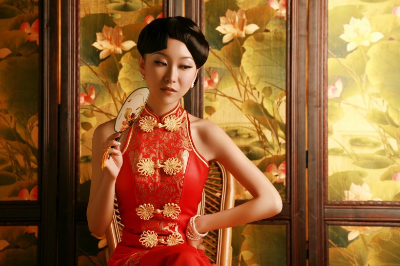 中国传统服装图片