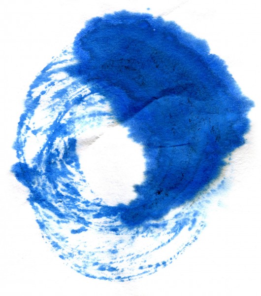 环形彩色墨染图片大全