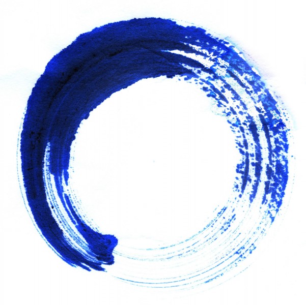 环形彩色墨染图片大全