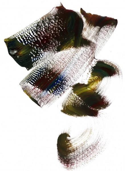 抽象毛笔刷痕图片