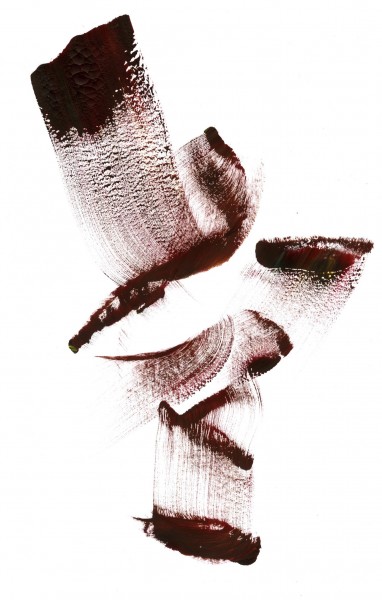 抽象毛笔刷痕图片