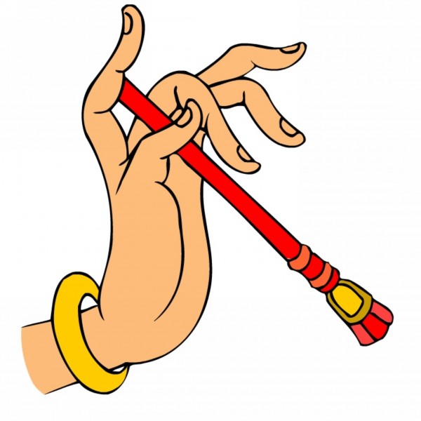 观音手势特写图片