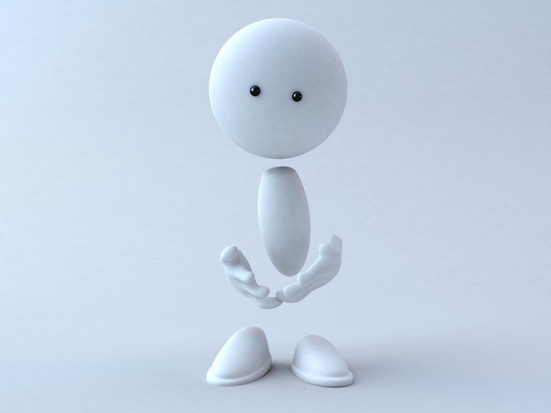 3D概念小人图片