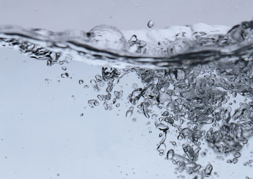 水花水气泡图片