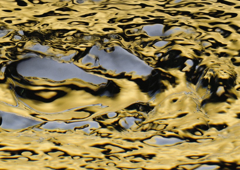 水波纹特写图片