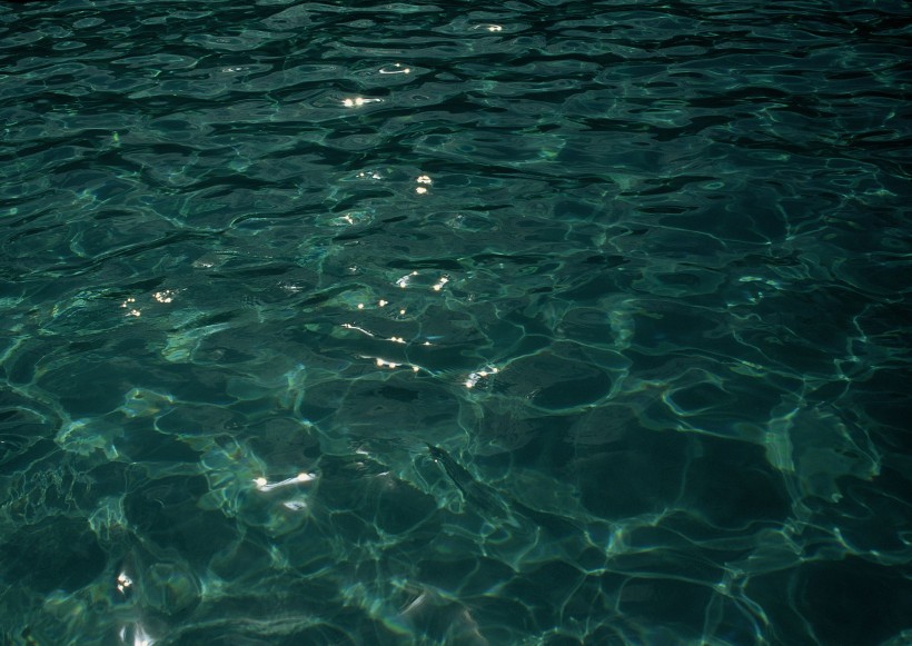 水波纹特写图片