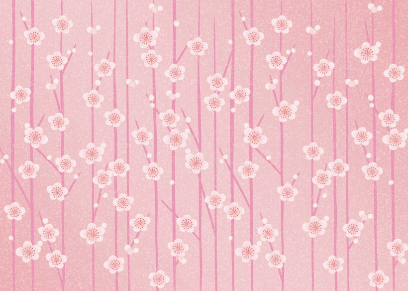 典雅梦幻花朵背景图片