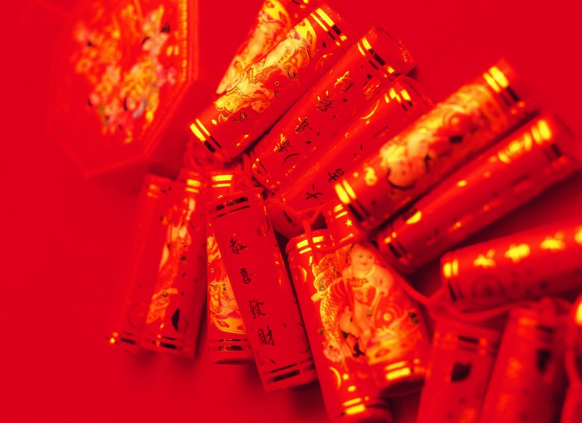 喜宴喜庆的中国红图片