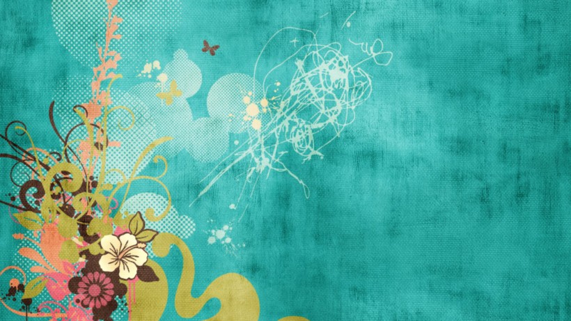 多彩素雅底纹图片